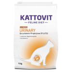 Kattovit Veterinary Urinary Mit Huhn сухой корм с курицей для котов с МКБ, 4 кг
