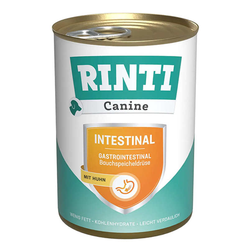 Rinti Canine Veterinary Intestinal Mit Huhn влажный корм для собак при заболеваниях ЖКТ, 400 гр