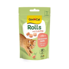 GimCat Salmon Rolls ласощі для котів з лососем, 40 г