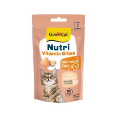 GimCat Nutri Vitamin Bites ласощі для котів з вітамінами, 40 г
