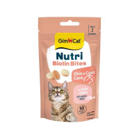 GimCat Nutri Biotin Bites ласощі для котів з біотином, 40 г