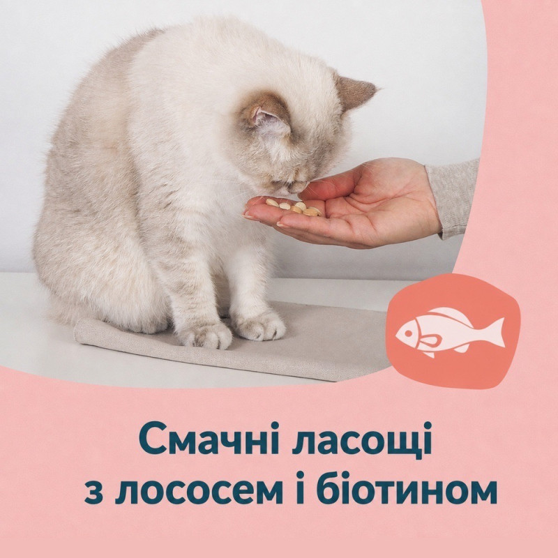GimCat Nutri Biotin Bites лакомство для котов с биотином, 40 г - фото 4