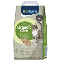 Biokat's Organic Care Extra рослинний наповнювач для котячого туалету, 3.2 кг