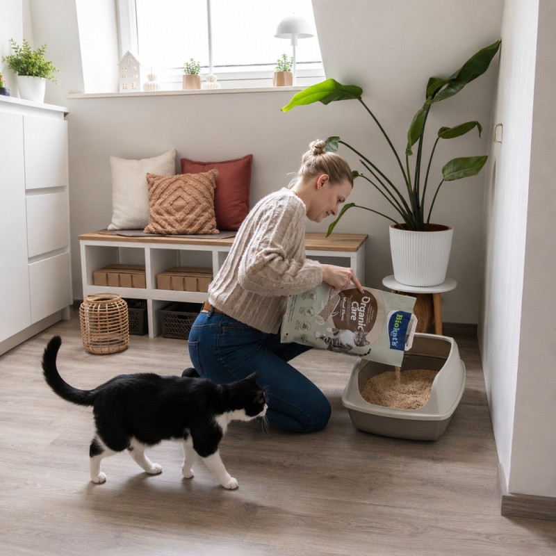 Biokat's Organic Care древесный наполнитель для кошачьего туалета, 3 кг - фото 8
