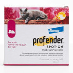 Profender Spot-On капли от глистов для котов весом 5-8 кг, 2 пип