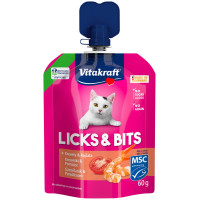 Vitakraft Lick & Bits Shrimp рідкі ласощі для котів з креветками, 60 г