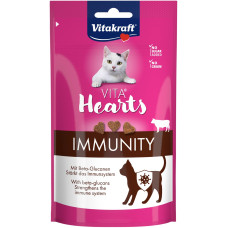 Vitakraft Vita Hearts Beef лакомство для котов с говядиной и бета-глюканами, 40 г