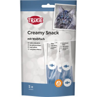 Trixie Creamy Snacks ласощі для котів з рибою 5 х 14 гр