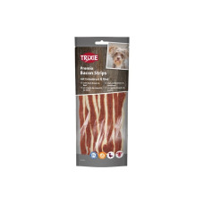 Trixie Premio Bacon Strips лакомство для собак со свининой и уткой, 80 г / 18 см