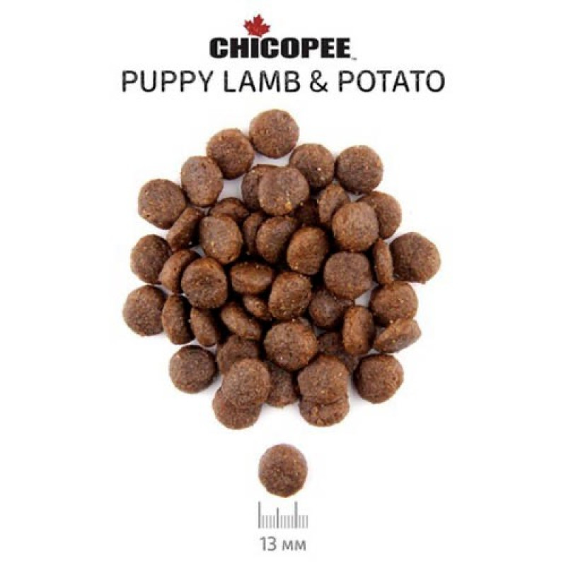 Chicopee HNL Puppy Lamb & Potato сухой корм для щенят с ягненком, 2 кг - фото 2
