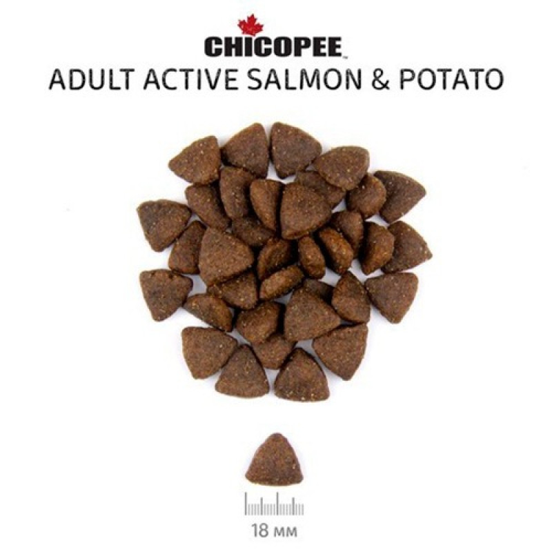 Chicopee HNL Active Salmon & Potato сухой корм с лососем для собак, 2 кг - фото 2