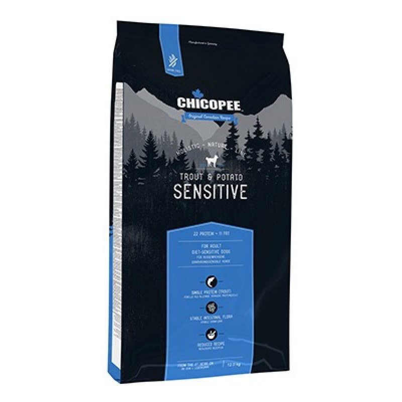 Chicopee HNL Sensitive Trout & Potato сухой корм для собак с форелью, 2 кг