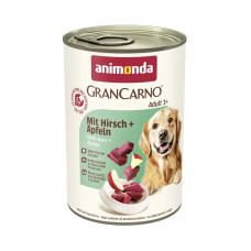 Animonda GranCarno Adult Beef Deer Apple вологий корм з яловичиною та оленіною для дорослих собак, 400 гр