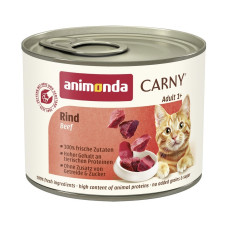 Animonda Carny Adult Beef вологий корм з яловичиною для котів, 200 гр