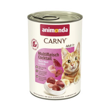 Animonda Carny Adult Multi Meat Cocktail влажный корм с мясным ассорти для котов, 400 гр