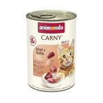 Animonda Carny Adult Beef And Chicken вологий корм з яловичиною та куркою для котів, 400 гр