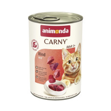 Animonda Carny Adult Beef влажный корм с говядиной для котов, 400 гр