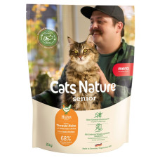 Mera Cats Nature Senior Chicken сухий корм з куркою для літніх котів, 2 кг
