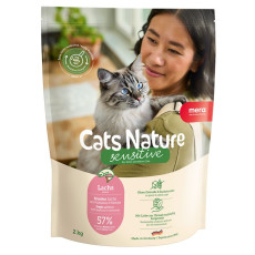 Mera Cats Nature Sensitive Lachs сухий корм із лососем для котів із чутливим травленням, 2 кг