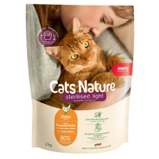 Mera Cats Nature Sterilised Light Chiken сухий корм з куркою для стерилізованих котів, 2 кг