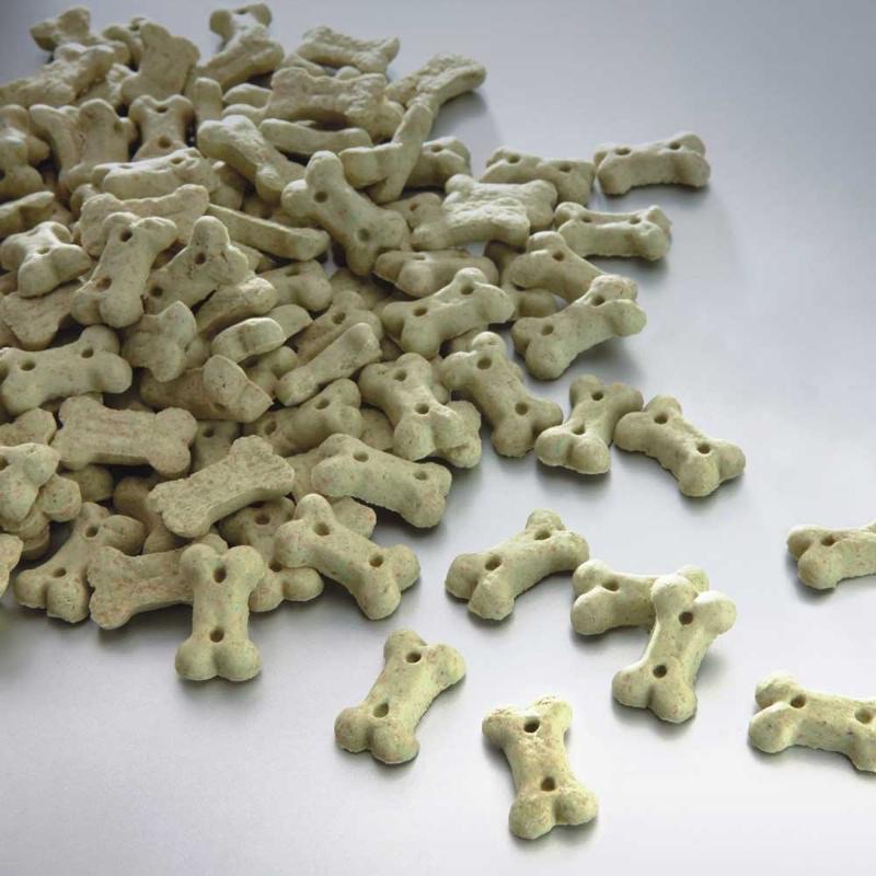 Mera Snacks Puppy Knochen Mint печиво для щенят з м'ятним смаком, 1 кг - фото 2