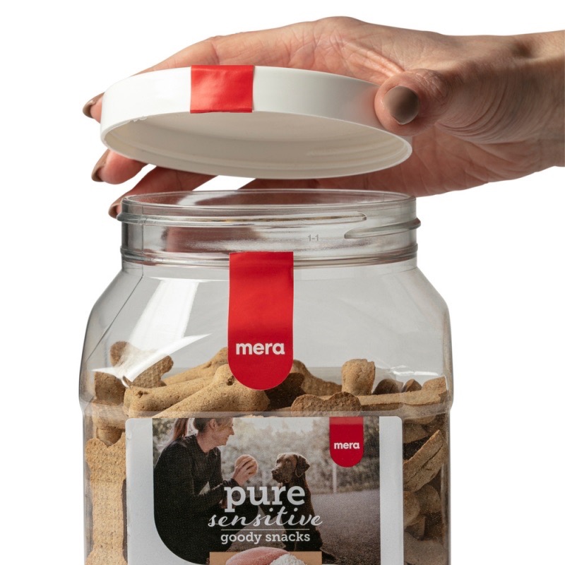 Mera Pure Sensitive Snacks Truthahn & Reis печиво для собак з індичкою, 600 г - фото 2