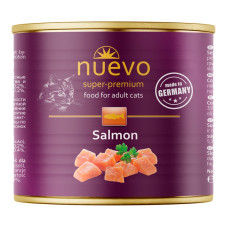 Nuevo Cat Salmon вологий корм для котів з лососем, 200 г