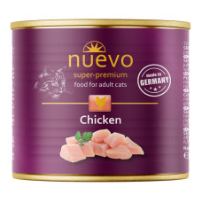 Nuevo Cat Chicken Sensitive вологий корм з куркою для котів при чутливому травленні, 200 г