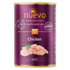 Nuevo Cat Chicken Sensitive вологий корм з куркою для котів при чутливому травленні, 400 г