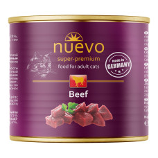 Nuevo Cat Beef вологий корм для котів з яловичиною, 200 г