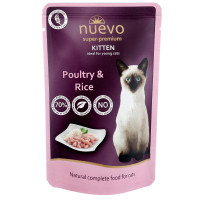 Nuevo Kitten Poultry & Rice вологий корм для кошенят з птахом, 85 г