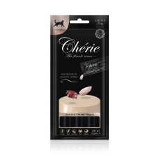 Cherie Healthy Living Creamy Treat Cat Chicken Puree ласощі для котів з куркою, 12 гр х 4 шт