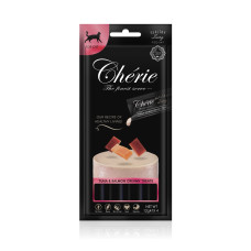 Cherie Healthy Living Creamy Treat Cat Tuna & Salmon Puree ласощі для котів з тунцем та лососем, 12 гр х 4 шт