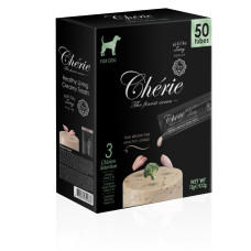 Cherie Healthy Living Creamy Treat Mega Pack Chicken Selection Dog лакомство для собак с курицей, 12 гр х 50 шт
