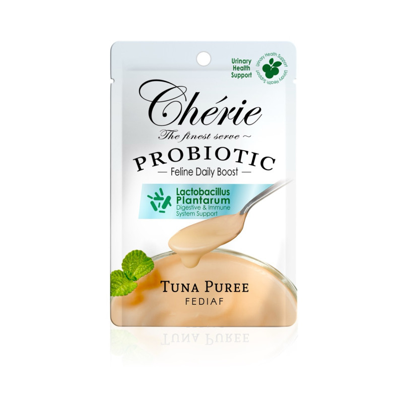 Cherie Creamy Care Tuna Puree Urinary Care ласощі для котів з тунцем для профілактики СКХ, 40 гр