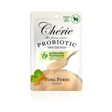 Cherie Creamy Care Tuna Puree Sterilized ласощі для котів з пробіотиком, 40 гр