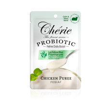 Cherie Creamy Care Chicken Puree Calm & Stress Relief ласощі для котів з куркою, 40 гр
