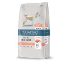 Quattro Adult All Breed Salmon сухой корм с лососем для собак, 12 кг