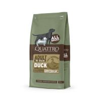 Quattro Adult All Breed Duck сухий корм із качкою для собак, 12 кг