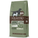 Quattro Adult All Breed Sensitive Lamb сухий корм із ягнятиною для собак, 12 кг
