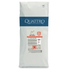 Quattro Adult Maxi Beef сухий корм із яловичиною для собак великих порід, 15 кг