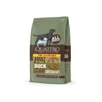 Quattro Adult All Breed Duck сухий корм із качкою для собак, 1.5 кг