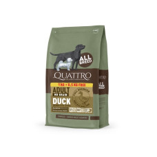 Quattro Adult All Breed Duck сухой корм с уткой для собак, 1.5 кг