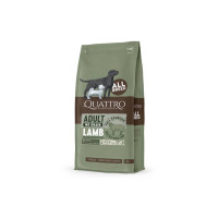 Quattro Adult All Breed Sensitive Lamb сухий корм із ягнятиною для собак, 1.5 кг