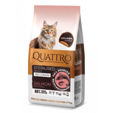 Quattro Cat Sterilized Chicken сухий корм із куркою для стерилізованих котів, 7 кг