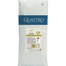 Quattro Adult All Breed Duck сухой корм с уткой для собак, 15 кг