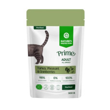 Nature's Protection Prime Sterilised Cats Turkey влажный корм с индейкой для стерилизованных котов, 300 гр