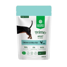 Nature's Protection Prime Weight Control Adult Dogs Chicken And White Fish влажный корм для собак с лишним весом, 500 гр
