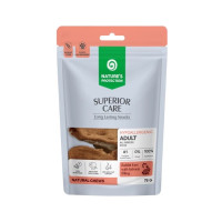 Nature's Protection Superior Care Rabbit Ears With Salmon лакомство для собак с кроликом и лососем, 75 гр