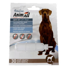 AnimAll VetLine Spot-On краплі від бліх та кліщів для собак вагою 40-60 кг